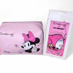 Disney Pink Minnie Mouse Cosmetic Bag Set